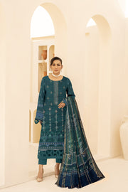 Camelliana Unstitched Lawn Suit