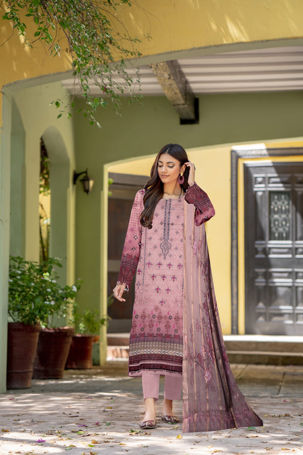 Violantha Unstitched Lawn Suit