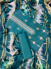 Camelliana Unstitched Lawn Suit